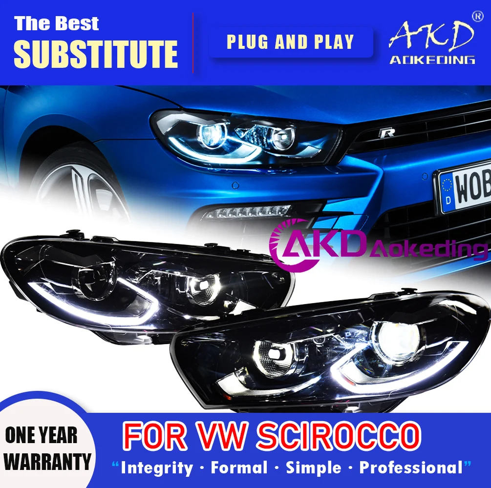 Фара AKD для VW Scirocco R, светодиодная фара 2008-2017, фары Scirocco DRL, указатель поворота, дальний свет, линза проектора «ангельский глаз»
Фара AKD для VW Scirocco R, светодиодная фара 2008-2017, фары Scirocco DRL, указатель поворота, дальний свет, линза проектора «ангельский глаз»