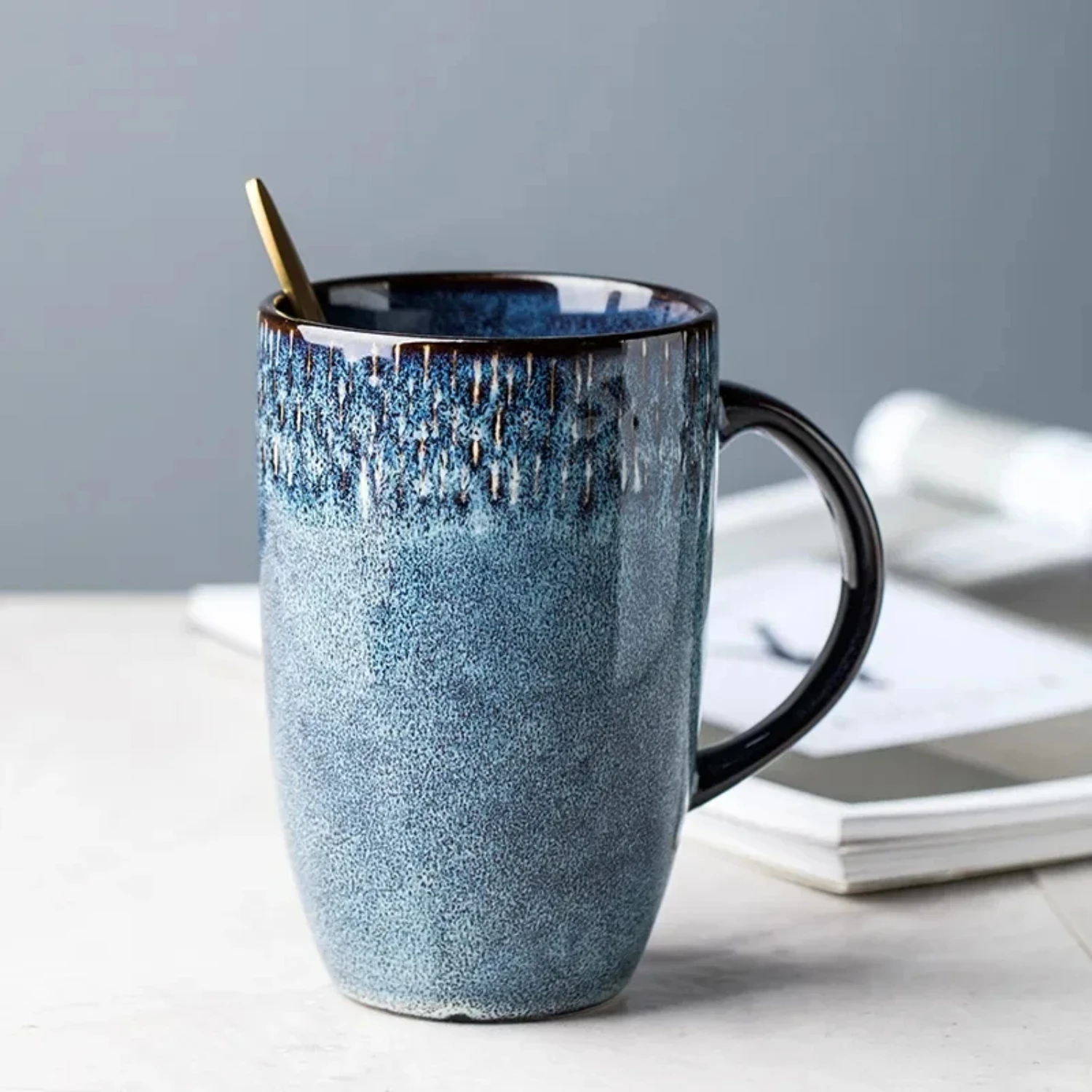 Retro Ceramic Mug with Couples, Creative Drinkware, Office and Office, Tea and Drink, Europe Gift, 600ml(No spoon)
Retro Ceramic Mug with Couples, Creative Drinkware, Office and Office, Tea and Drink, Europe Gift, 600ml(No spoon)