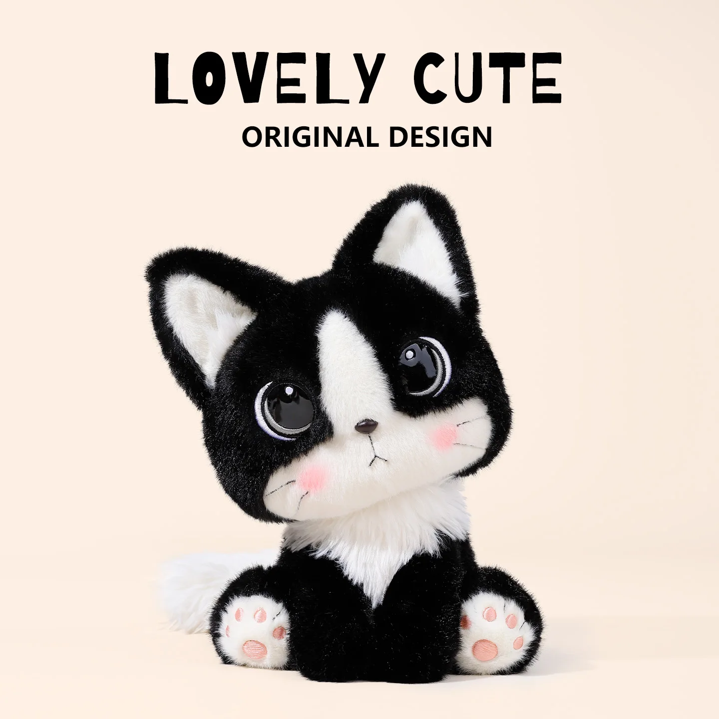 Wholesale Soft Simulation Small Cat Cartoon Plush Toy Cute And Adorable Pet Mickey Cat, Girls' Christmas Companionship Gift Doll
Wholesale Soft Simulation Small Cat Cartoon Plush Toy Cute And Adorable Pet Mickey Cat, Girls' Christmas Companionship Gift Doll