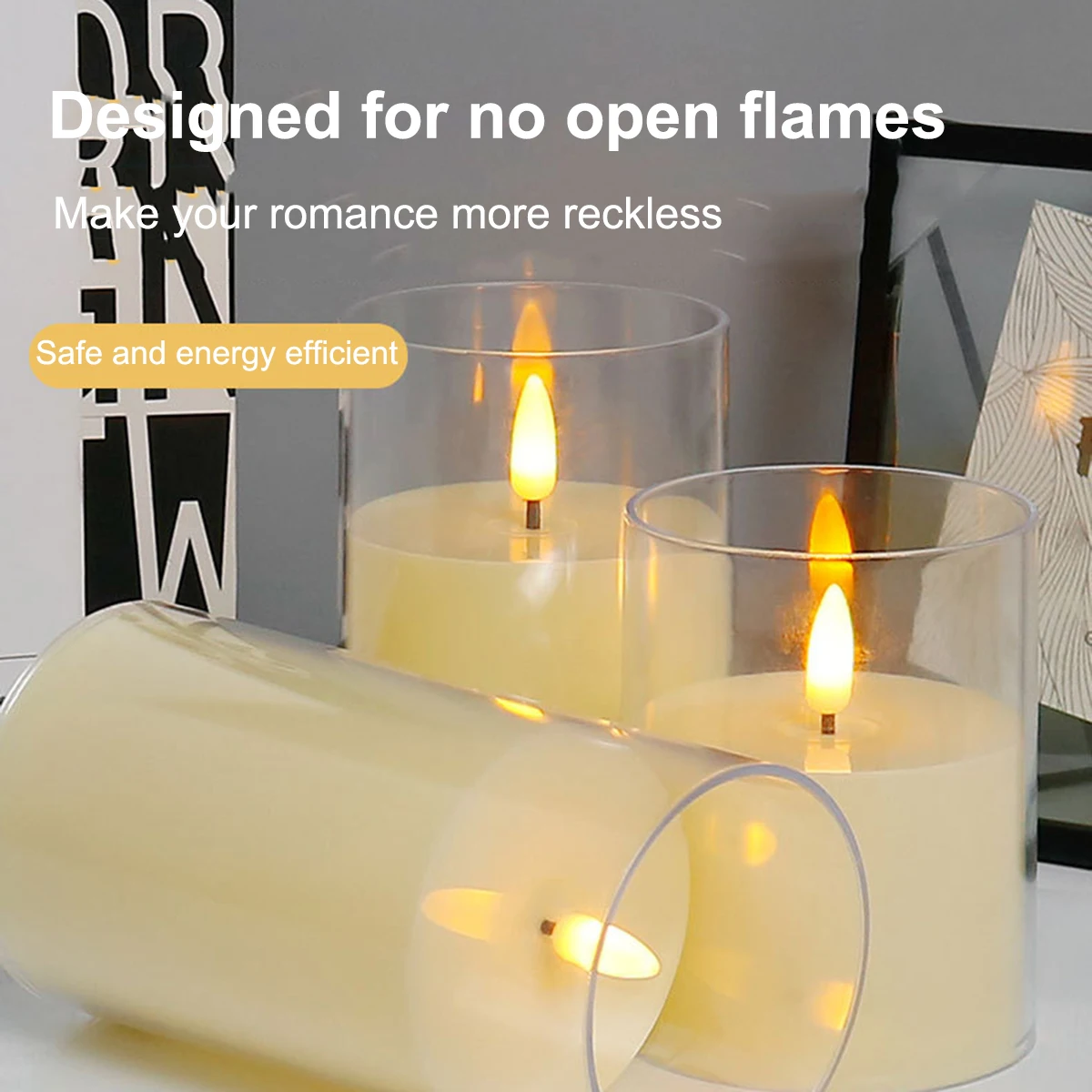 LED Electronic Candle Home Decor Candle Lamp Acrylic Cup Birthday Party layout Confidential Room Wedding Decoration Light
LED Electronic Candle Home Decor Candle Lamp Acrylic Cup Birthday Party layout Confidential Room Wedding Decoration Light