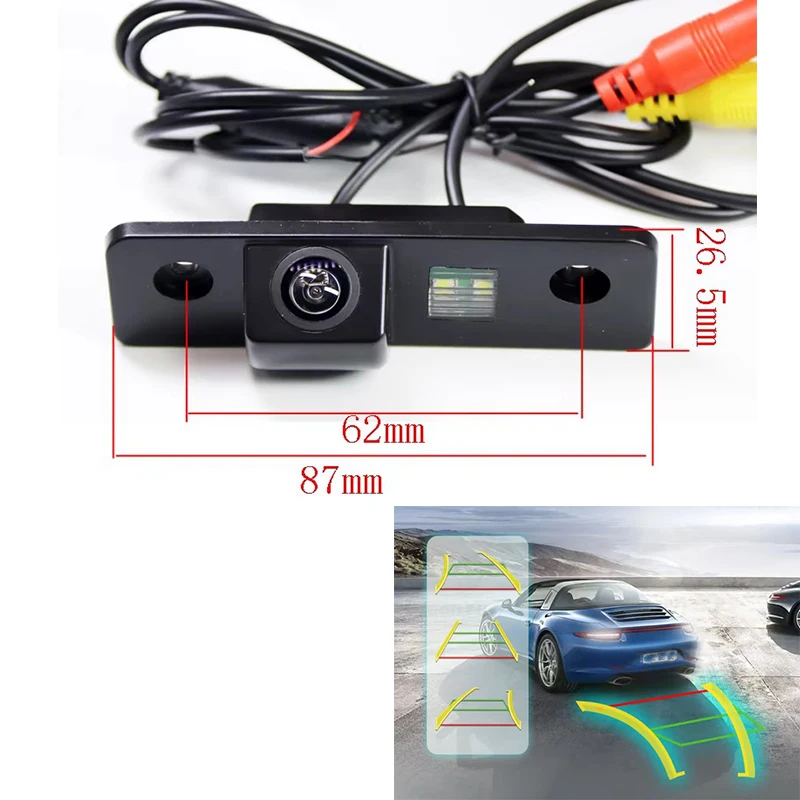 Dynamic Trajectory Tracks Car Rear View Parking Camera for Skoda Octavia MK1 MK2 Reverse CCD HD
Dynamic Trajectory Tracks Car Rear View Parking Camera for Skoda Octavia MK1 MK2 Reverse CCD HD