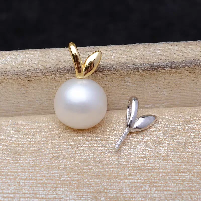Wholesale S925 Sterling Silver Pendant Mounts Base Findings Settings Mountings Jewelry Fittings for 6-10mm Pearls 10pcs/lot
Wholesale S925 Sterling Silver Pendant Mounts Base Findings Settings Mountings Jewelry Fittings for 6-10mm Pearls 10pcs/lot