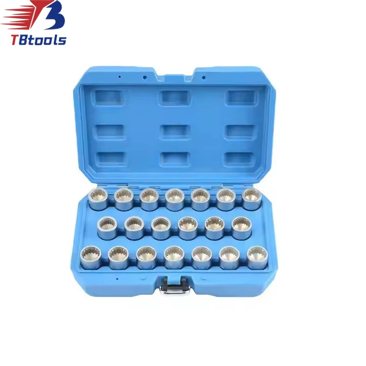 TBTOOLS Car Auto 20PCS Locking Wheel Nut Stud Remover Tool Kit Repair Tool Werkzeuge Maintenance Tools Sets TB173
TBTOOLS Car Auto 20PCS Locking Wheel Nut Stud Remover Tool Kit Repair Tool Werkzeuge Maintenance Tools Sets TB173
