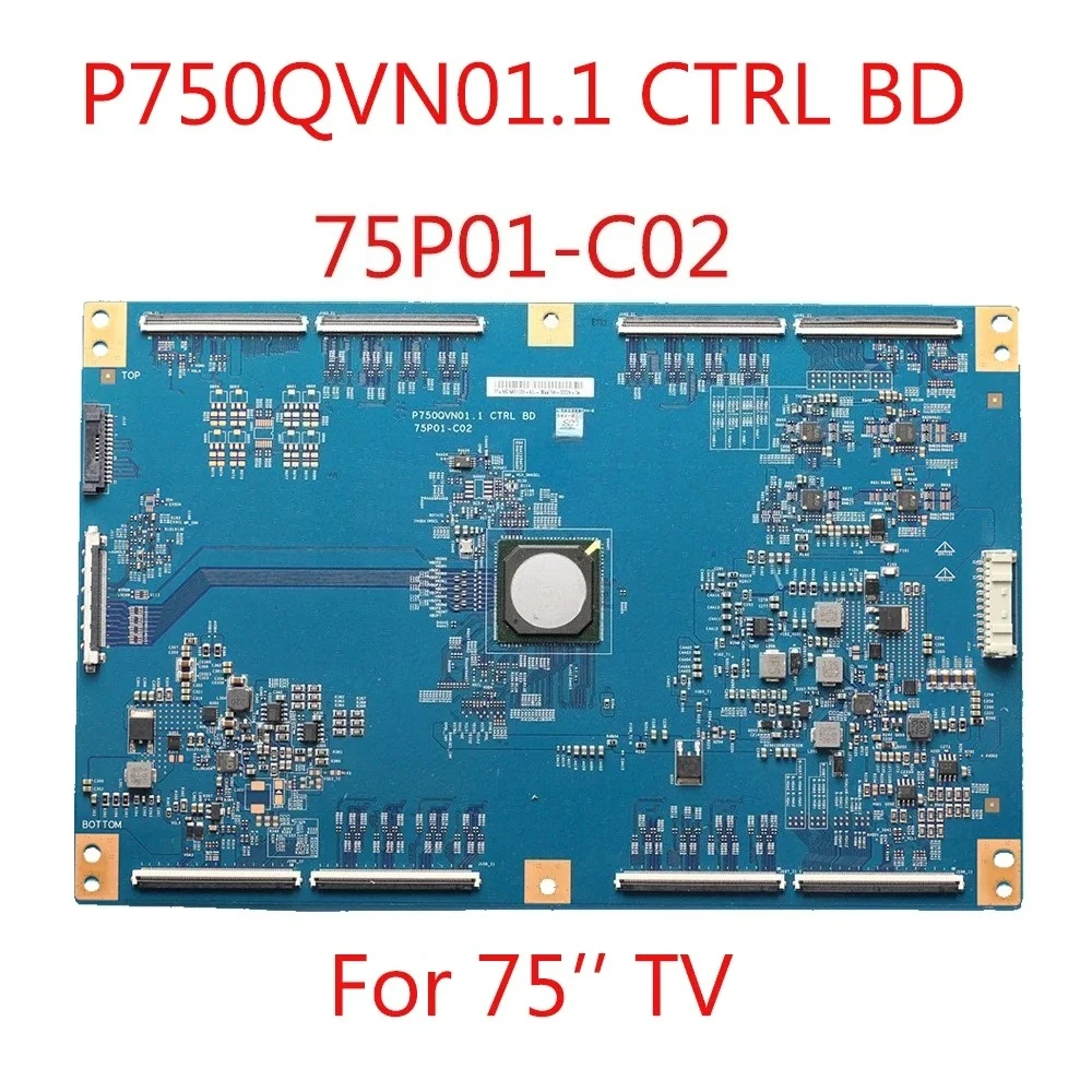 P750QVN01.1 CTRL BD 75P01-C02 75'' T Con Board Suitable for 75 " TV Logic Board CTRL BD 75P01C02 Origional Product Good Tested
P750QVN01.1 CTRL BD 75P01-C02 75'' T Con Board Suitable for 75 " TV Logic Board CTRL BD 75P01C02 Origional Product Good Tested