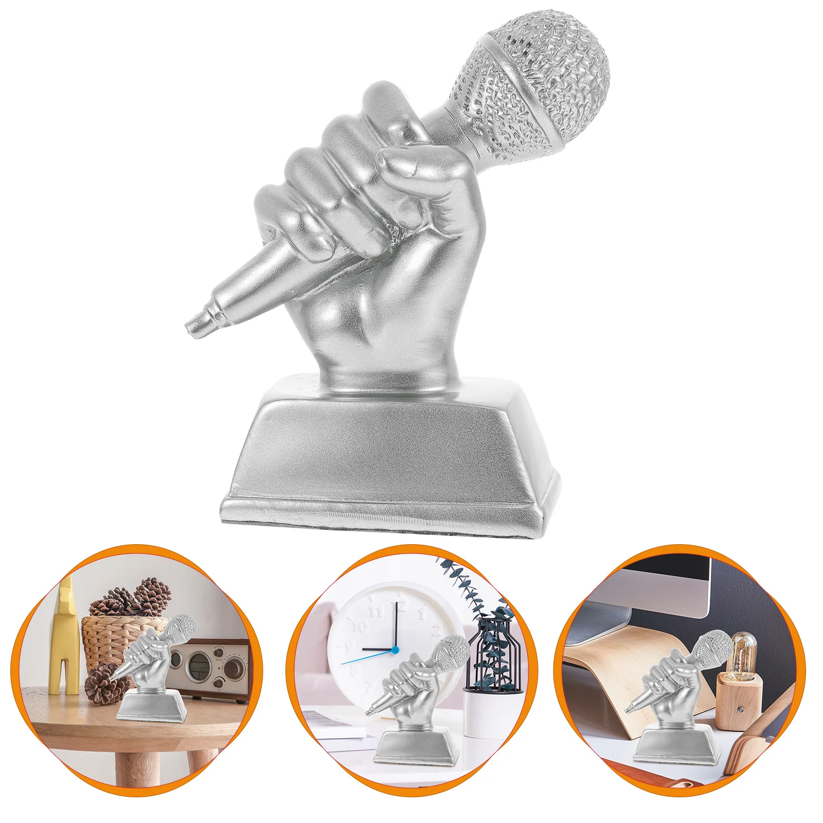 Музыкальный микрофонный трофей из смолы, легкий пение, награда за конкурс, декоративный приз, трофей, трофеи
Музыкальный микрофонный трофей из смолы, легкий пение, награда за конкурс, декоративный приз, трофей, трофеи