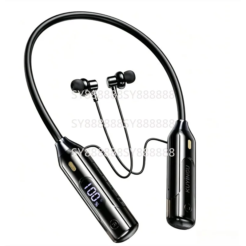 100% New Black All In One Wireless Neckband In-ear Headphones MP3 IPX6 Bluetooth 6.0 AI Voice Control Long Standby For Fitness
100% New Black All In One Wireless Neckband In-ear Headphones MP3 IPX6 Bluetooth 6.0 AI Voice Control Long Standby For Fitness