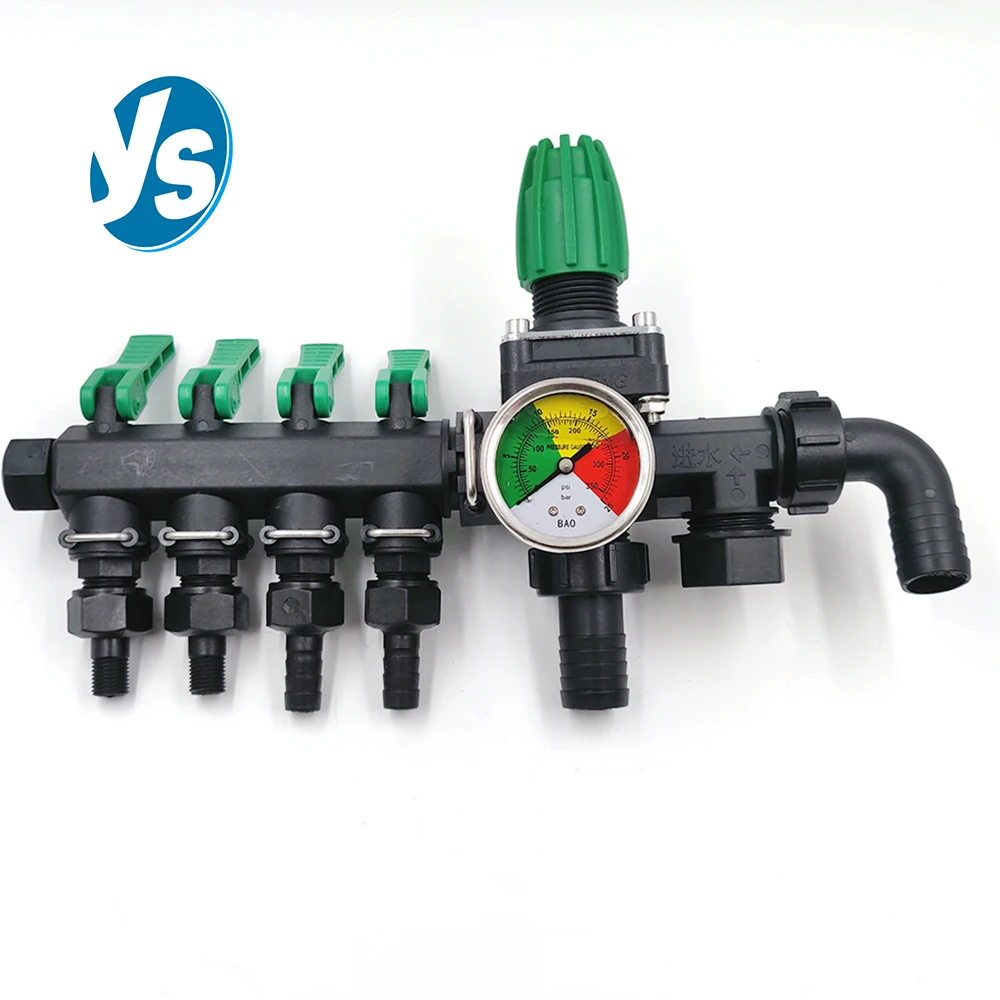 Professional Farm Irrigation Valve Set - Rocker Switch Water Separator & Pressure Regulator for Sprayers & Piping Systems
Professional Farm Irrigation Valve Set - Rocker Switch Water Separator & Pressure Regulator for Sprayers & Piping Systems