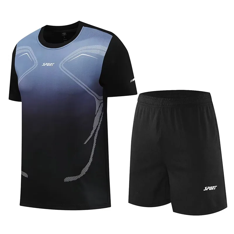 Quick Dry Sweatshirt Sports Running Sets Men Jogger Training Suit Workout Tracksuit Trousers Summer Training Sportswear
Quick Dry Sweatshirt Sports Running Sets Men Jogger Training Suit Workout Tracksuit Trousers Summer Training Sportswear