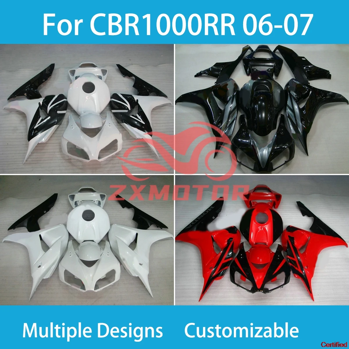 Fairing Kit for Honda CBR1000RR 2006 2007 New Style 100% Fit Rebuild Parts Fairings CBR1000RR 06 07
Fairing Kit for Honda CBR1000RR 2006 2007 New Style 100% Fit Rebuild Parts Fairings CBR1000RR 06 07