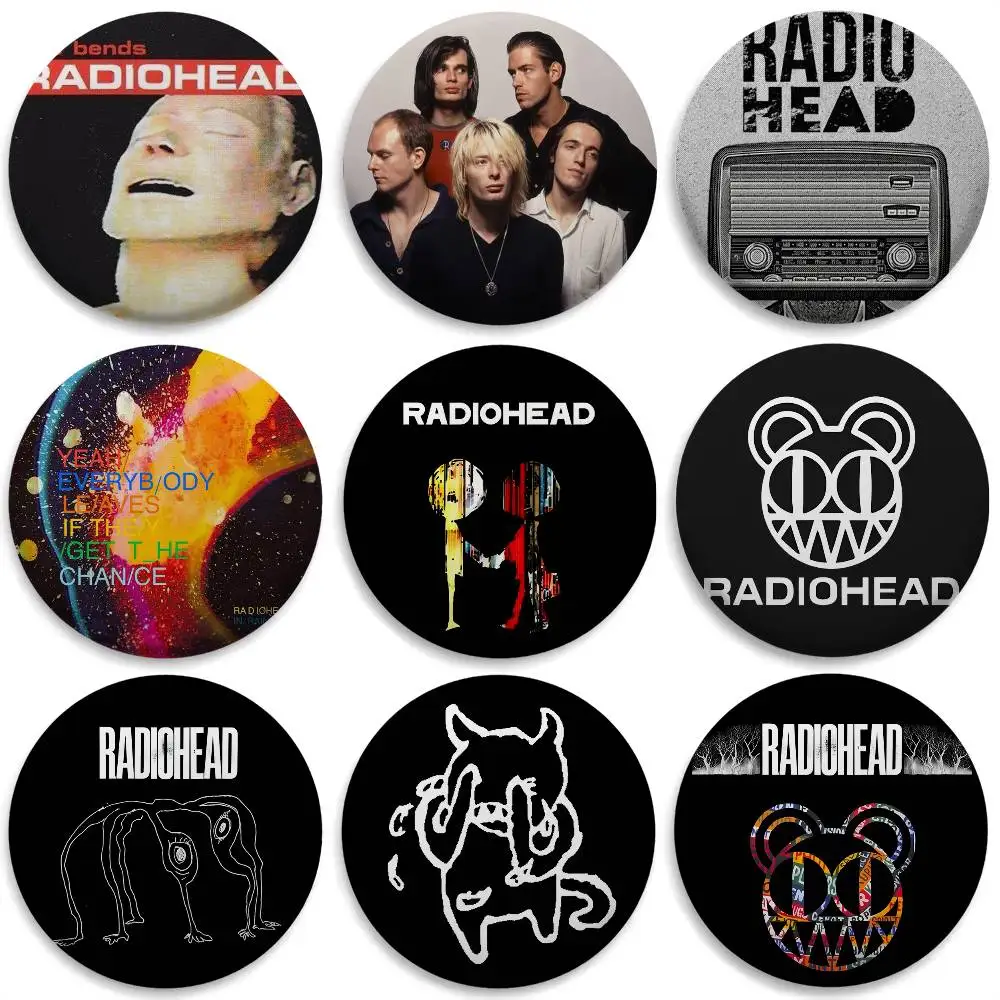 B-British Band RadioheadS Badges Round Exquisite Badge Brooches Creative Pins For Clothes Hat Backpack Gift Accessories
B-British Band RadioheadS Badges Round Exquisite Badge Brooches Creative Pins For Clothes Hat Backpack Gift Accessories