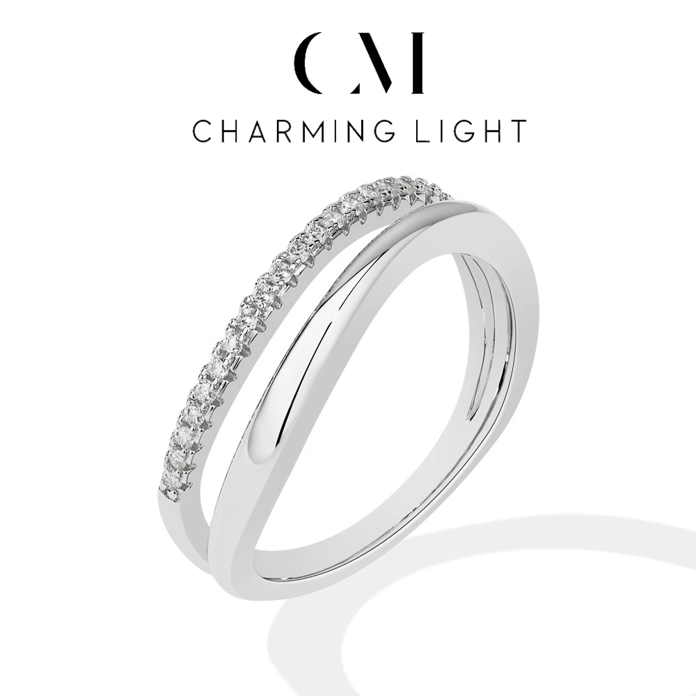 CHARMING Original Simple Style Full Moissanite Diamond Ring 925 Sterling Silver For Women Engagement Wedding Band Fine Jewelry
CHARMING Original Simple Style Full Moissanite Diamond Ring 925 Sterling Silver For Women Engagement Wedding Band Fine Jewelry