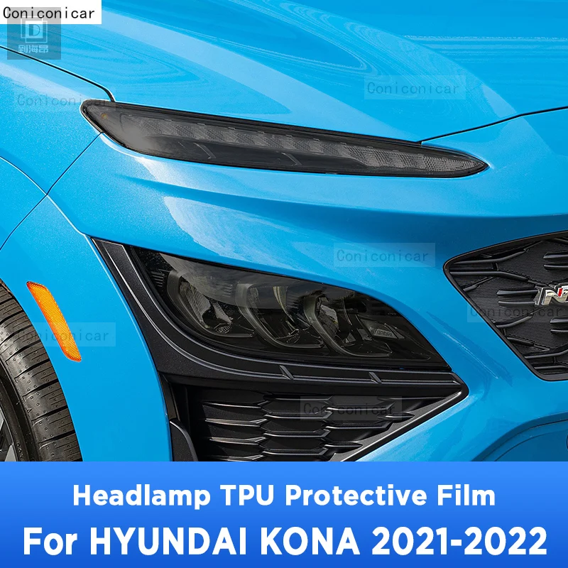 Car Exterior Headlight For HYUNDAI KONA 2021 2022 Anti-scratch Front Lamp TPU Protective Film Repair Accessories Sticker PPF
Car Exterior Headlight For HYUNDAI KONA 2021 2022 Anti-scratch Front Lamp TPU Protective Film Repair Accessories Sticker PPF