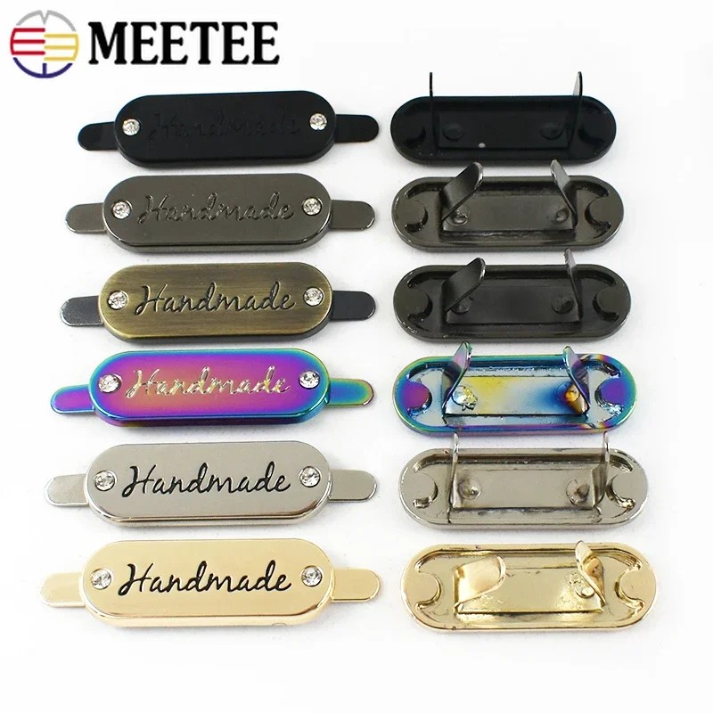 5/10Pcs 35*12mm Custom Labels Metal Buckles Insert Tag Label Bag Decorative Clasp DIY Handmade Leather Crafts Sewing Accessories 
5/10Pcs 35*12mm Custom Labels Metal Buckles Insert Tag Label Bag Decorative Clasp DIY Handmade Leather Crafts Sewing Accessories