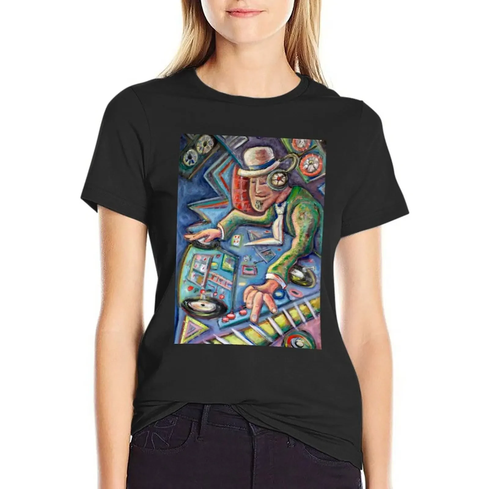 The Mixmaster T-Shirt cute tops sublime female Short sleeve tee plus size t shirts for Women loose fit
The Mixmaster T-Shirt cute tops sublime female Short sleeve tee plus size t shirts for Women loose fit