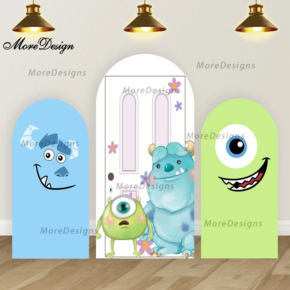 Monsters University Arch Photo Backdrop Baby Shower Decoration Kids Birthday Party Arched Covers Double-sided Photography Props
Monsters University Arch Photo Backdrop Baby Shower Decoration Kids Birthday Party Arched Covers Double-sided Photography Props
