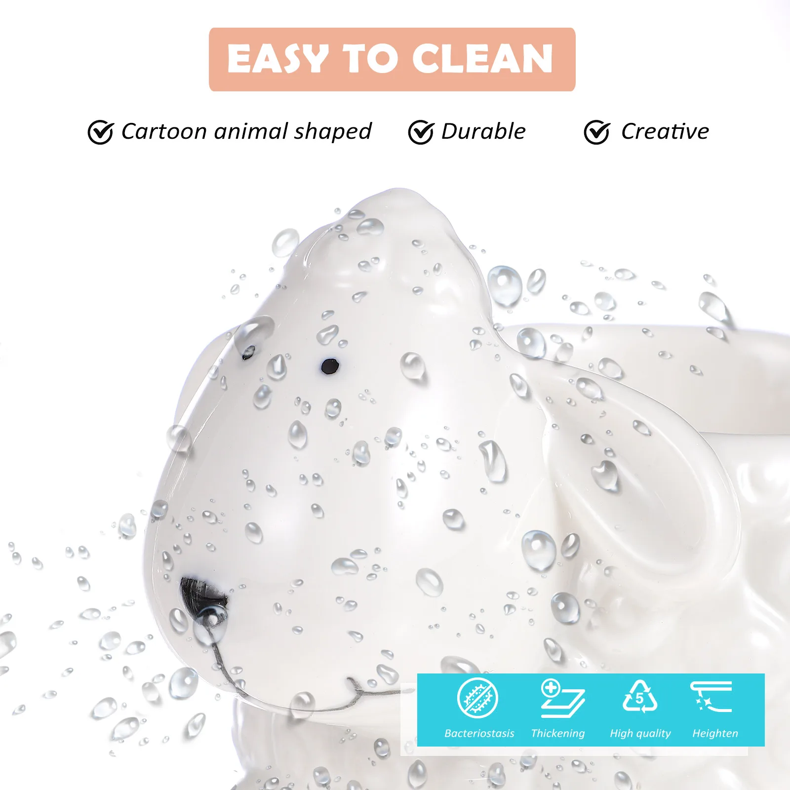 1Pcs Cute Animal Shape Ceramic Bowl Smooth Lightweight Food Container for Noodles Snack Fruit Salad Storage Home Tableware Gift
1Pcs Cute Animal Shape Ceramic Bowl Smooth Lightweight Food Container for Noodles Snack Fruit Salad Storage Home Tableware Gift