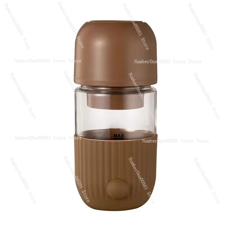 Automatic Portable Coffee Grinder & Brewer - Mini Espresso Machine for Home Office Travel with Multi-Function Operation
Automatic Portable Coffee Grinder & Brewer - Mini Espresso Machine for Home Office Travel with Multi-Function Operation