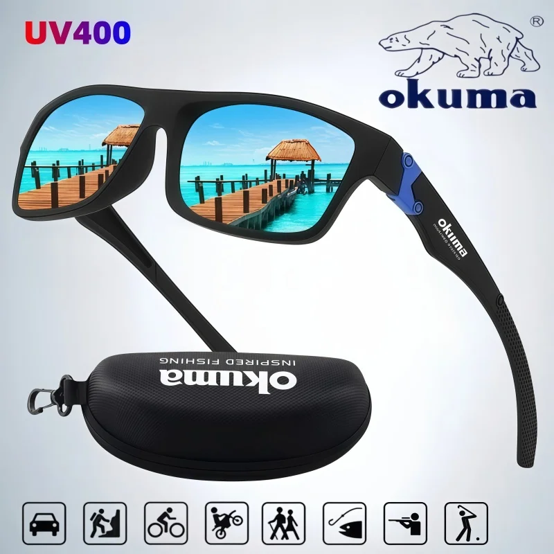 Okuma's new polarized fishing goggles UV400 are suitable for adult men and women to ride, drive, fish, hunt, and more
Okuma's new polarized fishing goggles UV400 are suitable for adult men and women to ride, drive, fish, hunt, and more