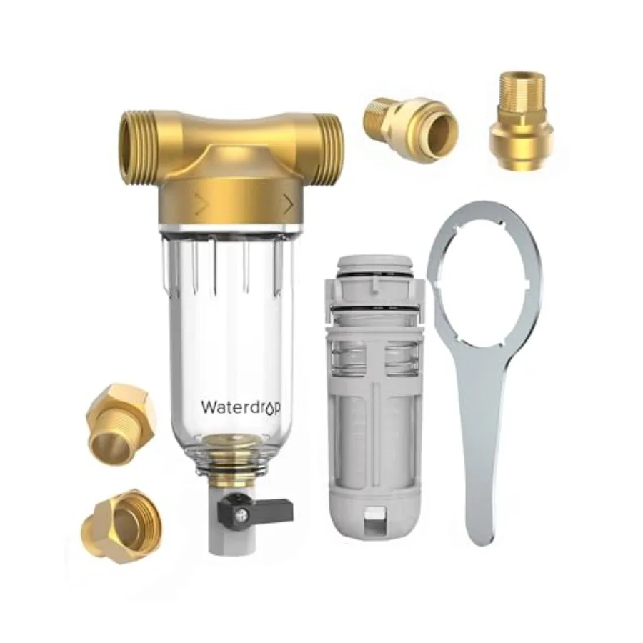 Система фильтрации воды для всего дома с обратной промывкой и отжимом осадка, для скважинной воды, 40-50 микрон, 1 дюйм MNPT + 3/4 дюйма FNPT + 3/4 дюйма MNPT
Система фильтрации воды для всего дома с обратной промывкой и отжимом осадка, для скважинной воды, 40-50 микрон, 1 дюйм MNPT + 3/4 дюйма FNPT + 3/4 дюйма MNPT