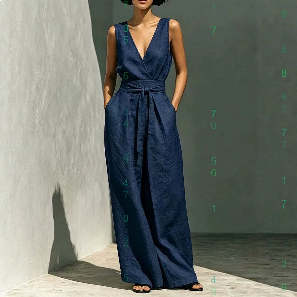 Women's Summer Sleeveless Vest Top and High Waist Wide Leg Pants Matching Set
Women's Summer Sleeveless Vest Top and High Waist Wide Leg Pants Matching Set