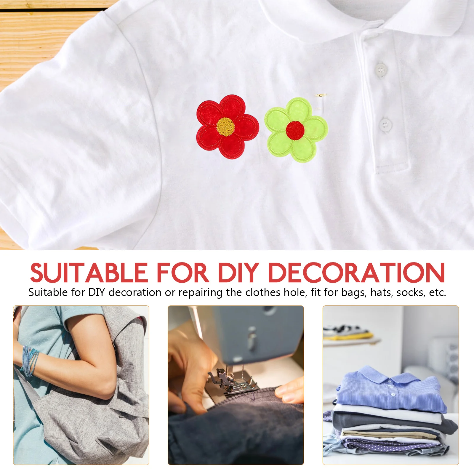 40 Pcs Decorate Embroidered Cloth Patch Bride Decoration Embroidery Flowers Polyester Sew Patches
40 Pcs Decorate Embroidered Cloth Patch Bride Decoration Embroidery Flowers Polyester Sew Patches