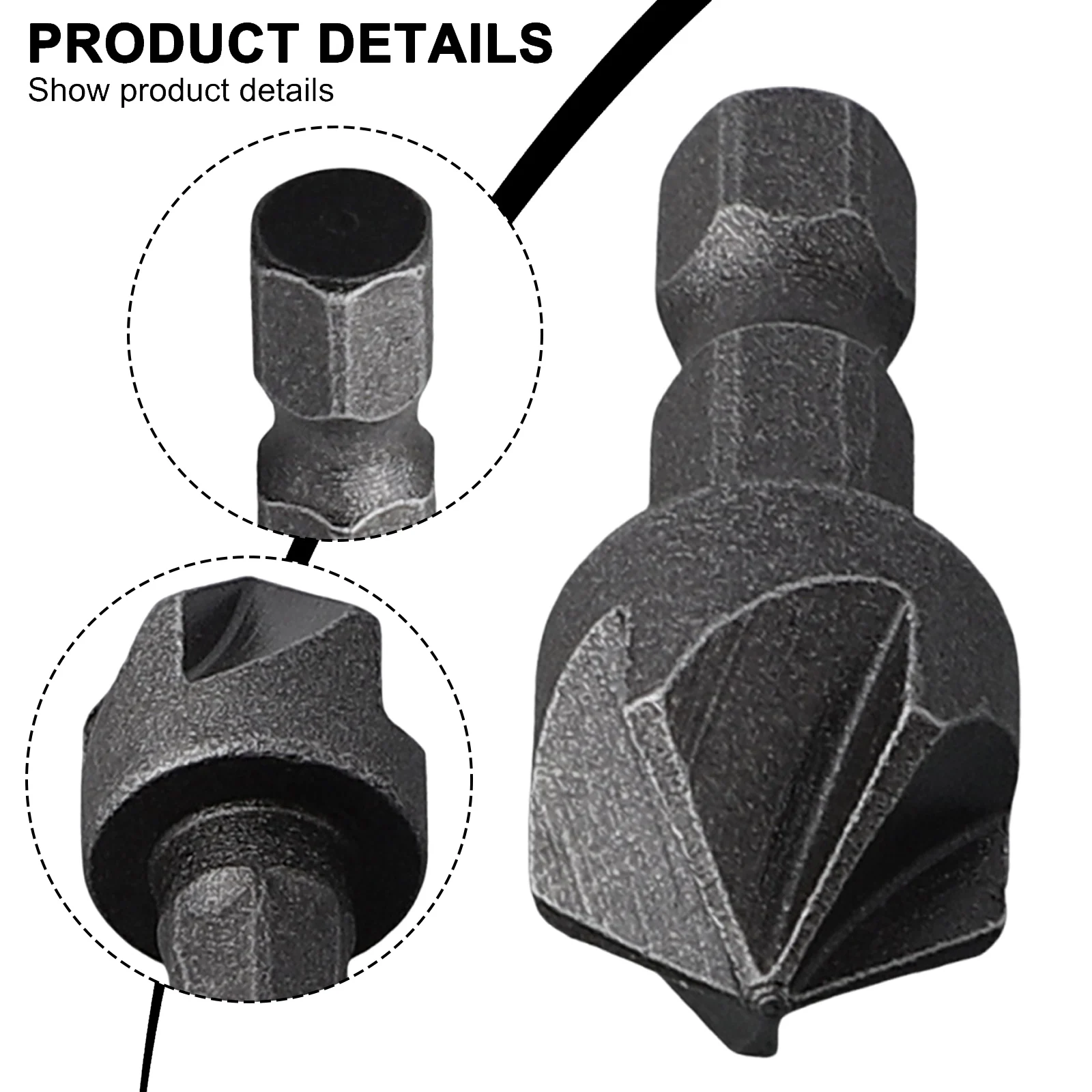 Power Tools Chamfering Tool Countersink Drill Debur Gray Woodworking 1/4\\\\\\\\\\\\\\\" Hexagonal Shank 5 Flute 100% Brand New
Power Tools Chamfering Tool Countersink Drill Debur Gray Woodworking 1/4\\\\\\\\\\\\\\\" Hexagonal Shank 5 Flute 100% Brand New