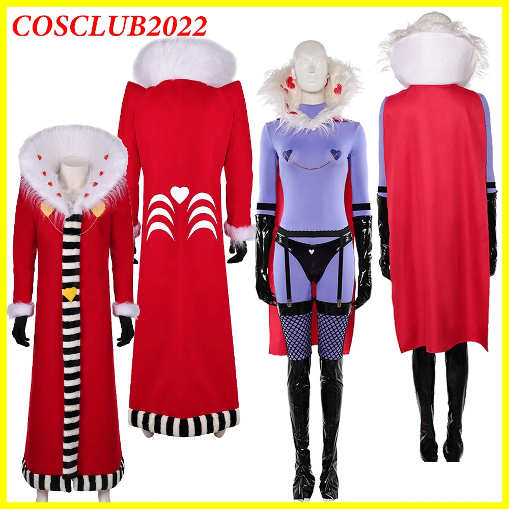 Cartoon Anime Hotel Cosplay Costume Cloak Gloves Roleplay Jumpsuit Sexy Lingerie for Women Men Halloween Carnival Suit
Cartoon Anime Hotel Cosplay Costume Cloak Gloves Roleplay Jumpsuit Sexy Lingerie for Women Men Halloween Carnival Suit