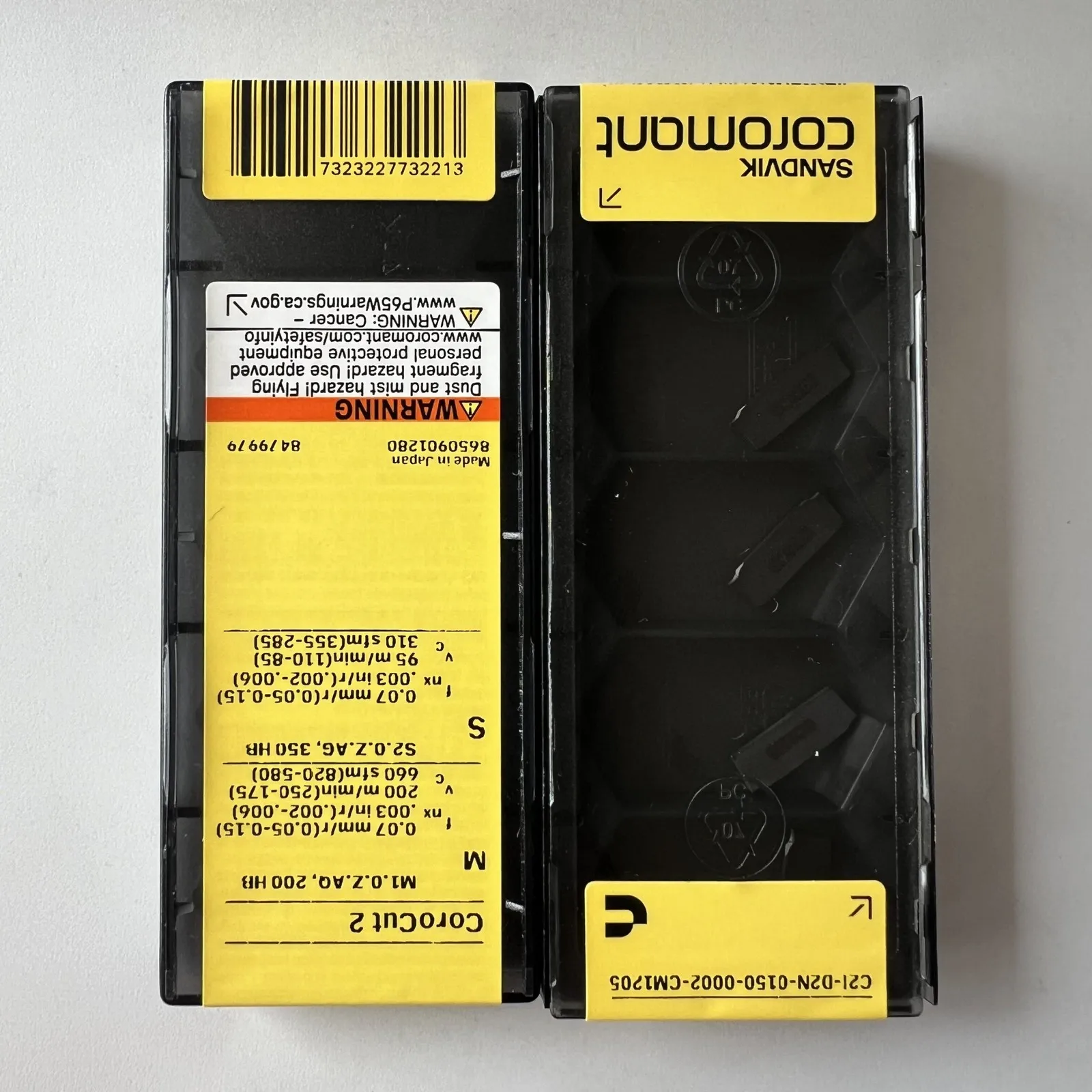 SANDVIK / C2I-D2N-0150-0002-CM 1205 / Original Swedish hard alloy blade 5 Pcs
SANDVIK / C2I-D2N-0150-0002-CM 1205 / Original Swedish hard alloy blade 5 Pcs