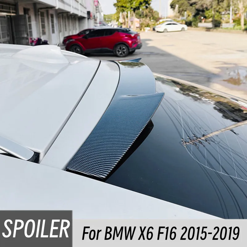 Для BMW X6 F16 2015-2019 ABS пластик карбоновый черный автомобильный спойлер на крышу заднего окна крылья Bodykit Carbon BlackTuning аксессуары
Для BMW X6 F16 2015-2019 ABS пластик карбоновый черный автомобильный спойлер на крышу заднего окна крылья Bodykit Carbon BlackTuning аксессуары