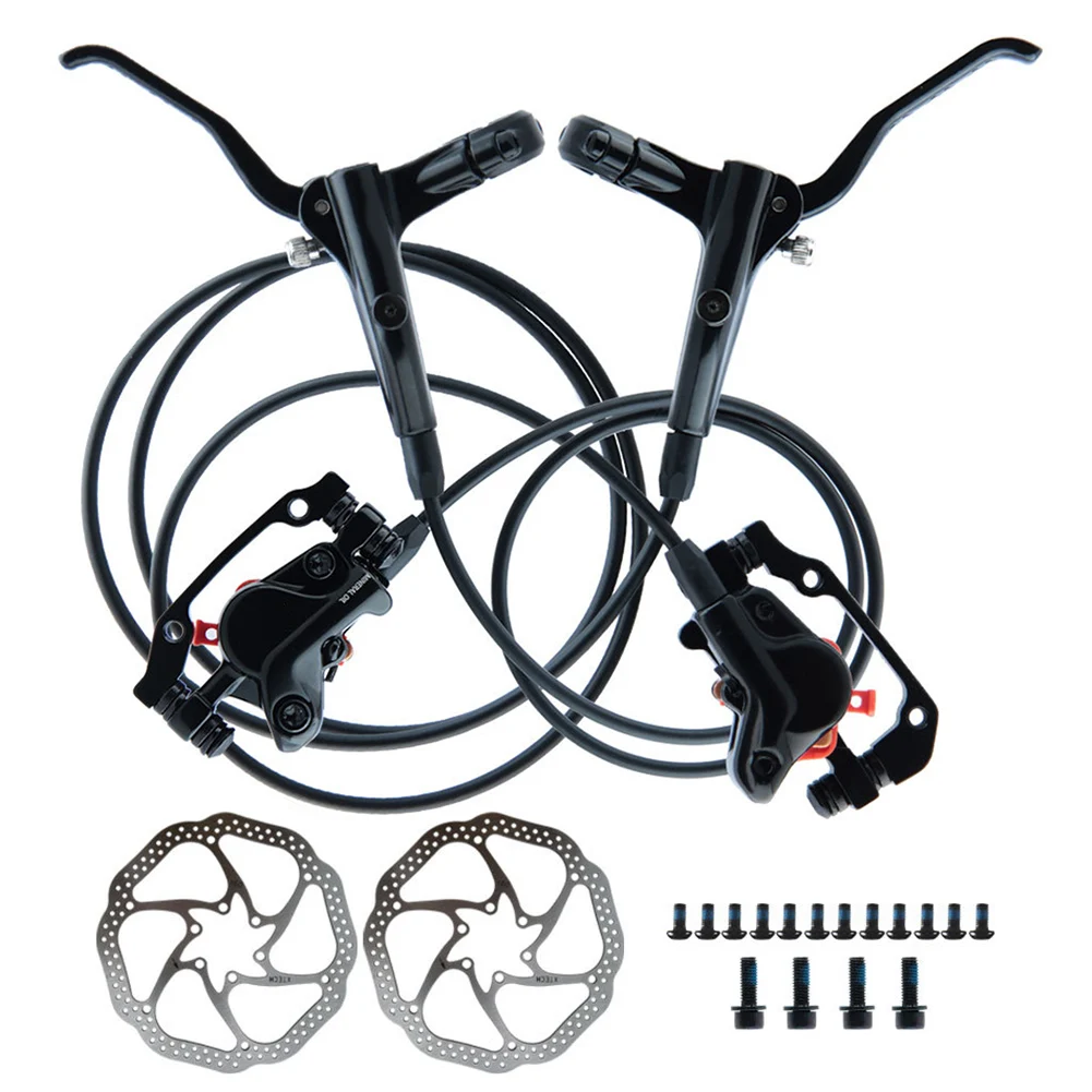 Mountain Bike Hydraulic Brake Set Featuring 2PCS 160mm Rotors Lightweight Aluminum Calipers for Efficient Stopping
Mountain Bike Hydraulic Brake Set Featuring 2PCS 160mm Rotors Lightweight Aluminum Calipers for Efficient Stopping
