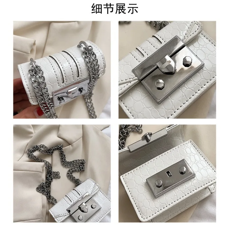 Handbag Women's New Trend Woman Shoulder Purse Chain Female Bag Mini Summer Crossbody Bags for Women Fashion Luxury Designer
Handbag Women's New Trend Woman Shoulder Purse Chain Female Bag Mini Summer Crossbody Bags for Women Fashion Luxury Designer