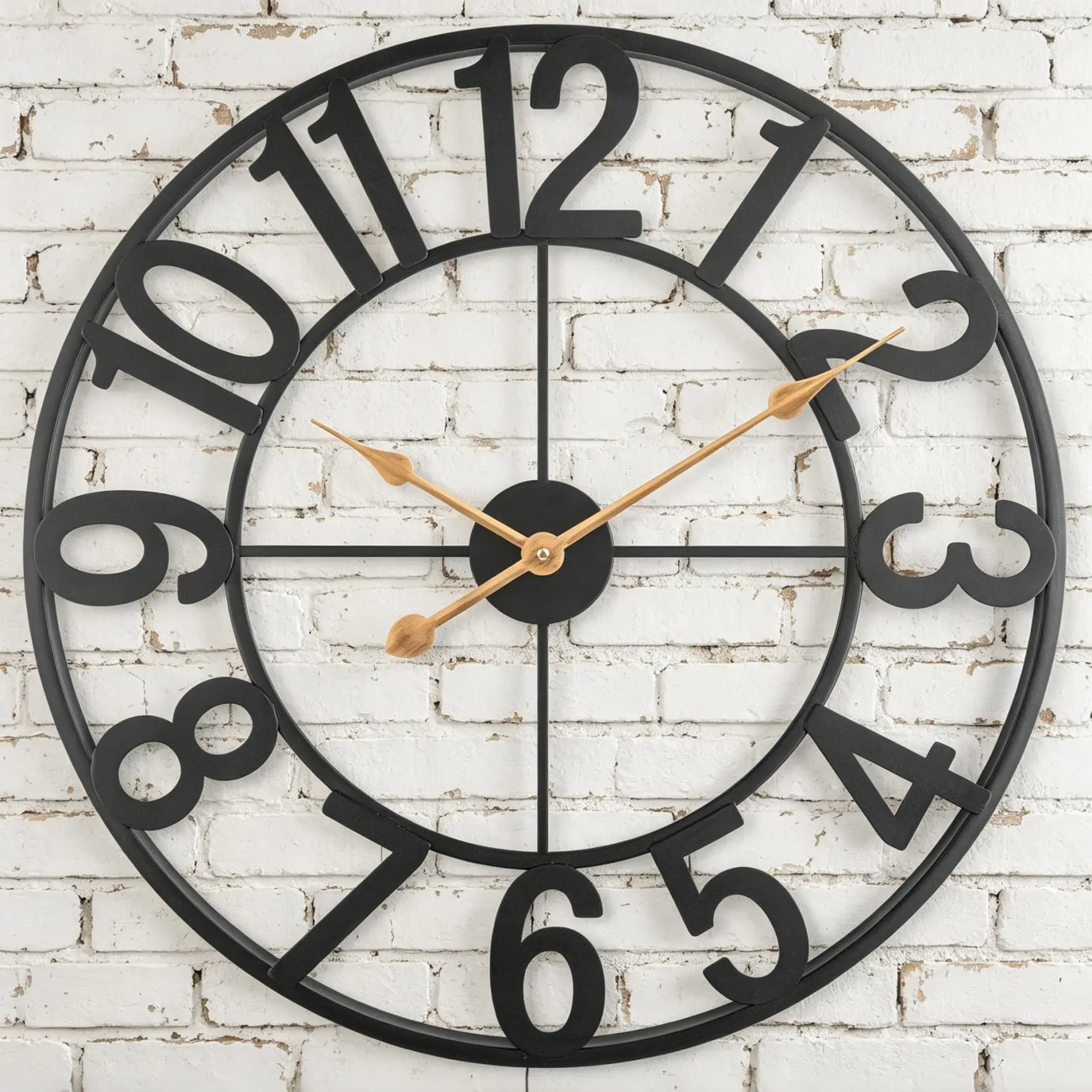 Outdoor Clock For Patio Waterproof 14 Inch Large Outdoor Wall Clock Battery Operated Silent Non-Ticking Metal Garden Clock For
Outdoor Clock For Patio Waterproof 14 Inch Large Outdoor Wall Clock Battery Operated Silent Non-Ticking Metal Garden Clock For
