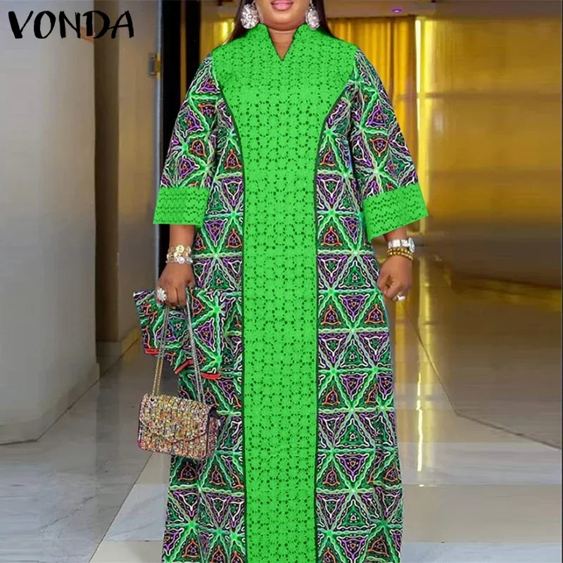 Плюс размер 5XL VONDA женское богемное платье макси повседневное с длинным рукавом с цветочным принтом длинное платье винтажное платье с v-образным вырезом халат оверсайз
Плюс размер 5XL VONDA женское богемное платье макси повседневное с длинным рукавом с цветочным принтом длинное платье винтажное платье с v-образным вырезом халат оверсайз