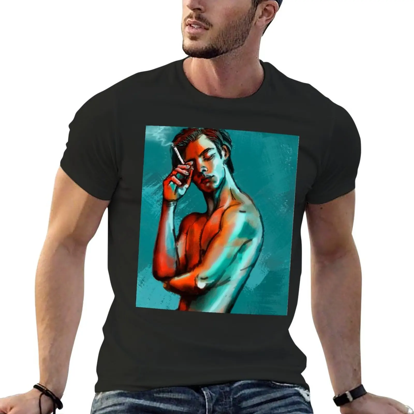 New Sexy boy smoking T-Shirt football t shirt luxury designer aesthetic clothes sublime clothing for men
New Sexy boy smoking T-Shirt football t shirt luxury designer aesthetic clothes sublime clothing for men