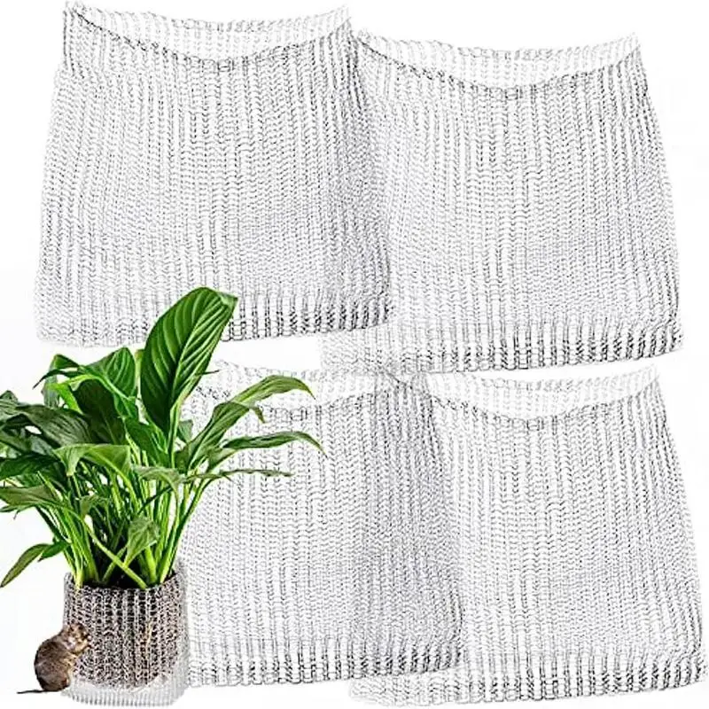 Chicken Wire Plant Protector 4 Pcs Raised Bed Barrier Fine Mesh Tree Root Net Reusable Root Wire Basket For Plants Fruit Tree
Chicken Wire Plant Protector 4 Pcs Raised Bed Barrier Fine Mesh Tree Root Net Reusable Root Wire Basket For Plants Fruit Tree