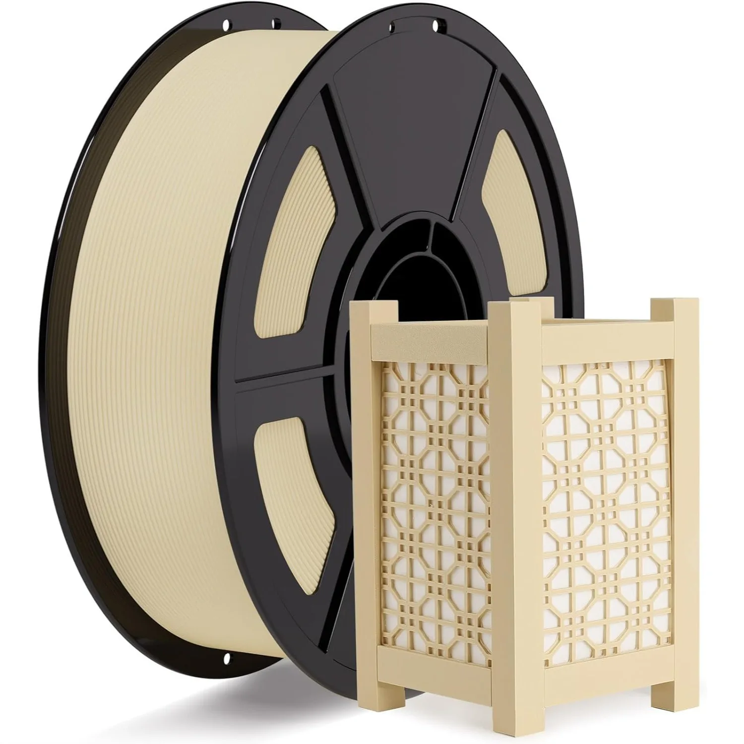 Matte PLA Beige Tan 3D Printing Filament 1.75mm 1kg, Developed for Bambu Lab 3D Printers, AMS & AMS Lite, 30-300mm/s
Matte PLA Beige Tan 3D Printing Filament 1.75mm 1kg, Developed for Bambu Lab 3D Printers, AMS & AMS Lite, 30-300mm/s