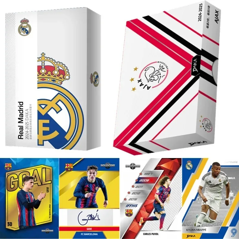 Official Authentic 2025 DAKA Real Madrid Star Card Collection Box Limited Edition Numbered Signature Essential for Collecting
Official Authentic 2025 DAKA Real Madrid Star Card Collection Box Limited Edition Numbered Signature Essential for Collecting