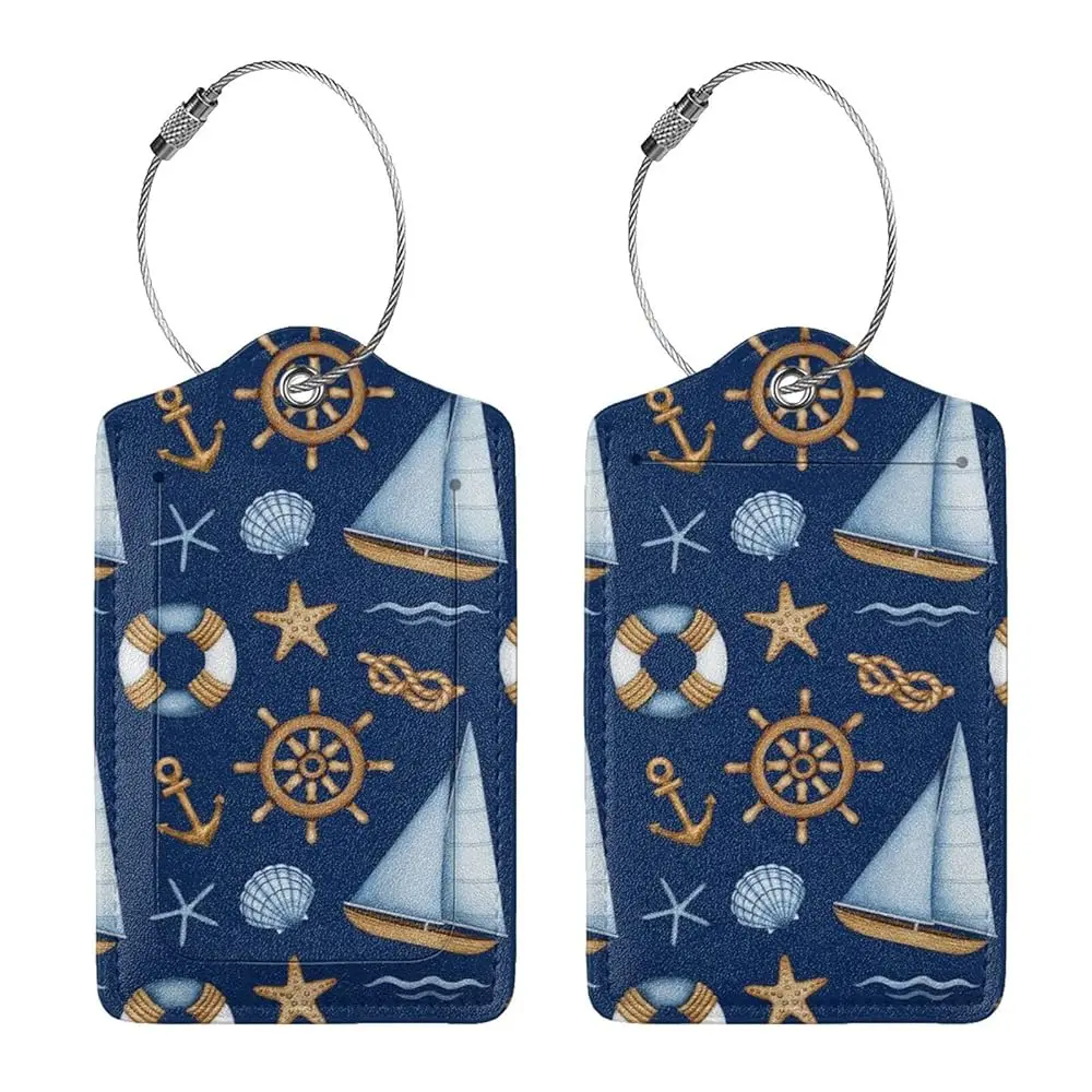 Free Shipping2 Pcs Nautical Luggage Tag for Suitcase, Funny Sailboat Captain Sailor Sailing Anchor Ocean Sea Tags Birthday Gifts
Free Shipping2 Pcs Nautical Luggage Tag for Suitcase, Funny Sailboat Captain Sailor Sailing Anchor Ocean Sea Tags Birthday Gifts