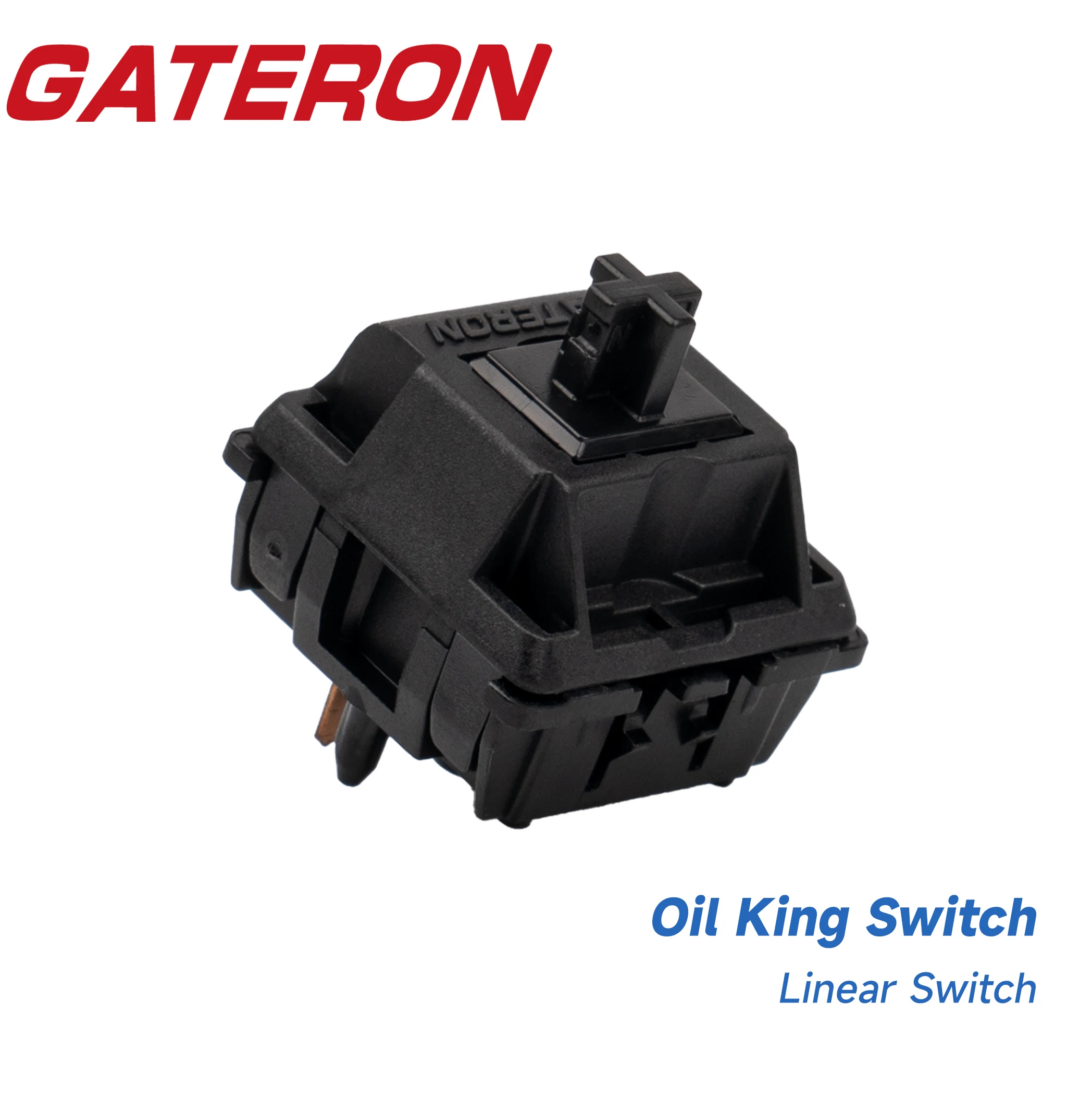 Gateron Oil King Linear 55g Force 5pin Pre Lubed Smooth Customized DIY Gaming Mechnical Keyboard Switch
Gateron Oil King Linear 55g Force 5pin Pre Lubed Smooth Customized DIY Gaming Mechnical Keyboard Switch