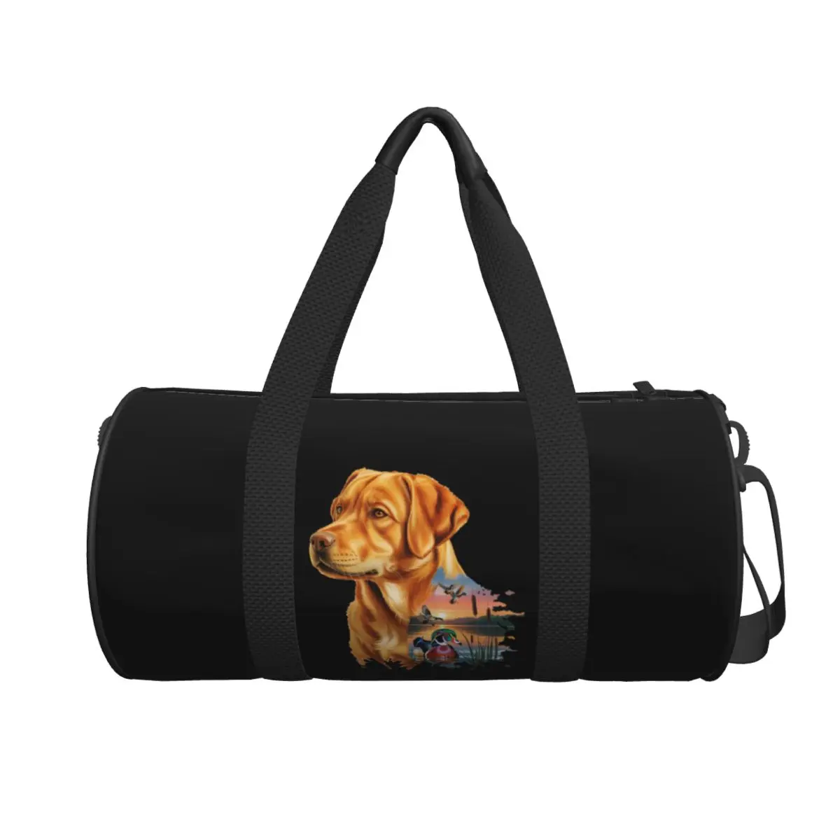 Fox Red Labrador And Wood Duck Sunrise Large Duffle Gym Bag Waterproof Duffle Travel Bags Handbags Fitness bag
Fox Red Labrador And Wood Duck Sunrise Large Duffle Gym Bag Waterproof Duffle Travel Bags Handbags Fitness bag