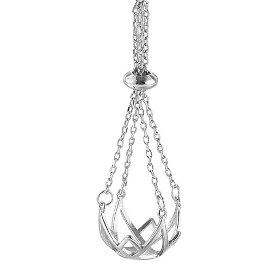 NUEAYMS Pearls Stone Holder for DIY Necklace Adjustable Empty Pendant Cage Bracket Support Tray for Men Women Jewelry Fitting
NUEAYMS Pearls Stone Holder for DIY Necklace Adjustable Empty Pendant Cage Bracket Support Tray for Men Women Jewelry Fitting