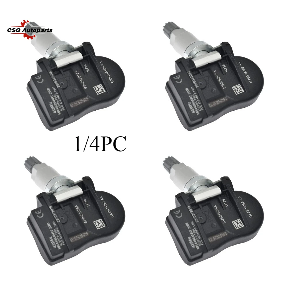 GX63-1A159-AA 1/4PCS TPMS Tire Pressure Sensor NEW LR070840 For Jaguar E-Pace F-Type XE XF XJ XK Land Rover Defender Discovery
GX63-1A159-AA 1/4PCS TPMS Tire Pressure Sensor NEW LR070840 For Jaguar E-Pace F-Type XE XF XJ XK Land Rover Defender Discovery