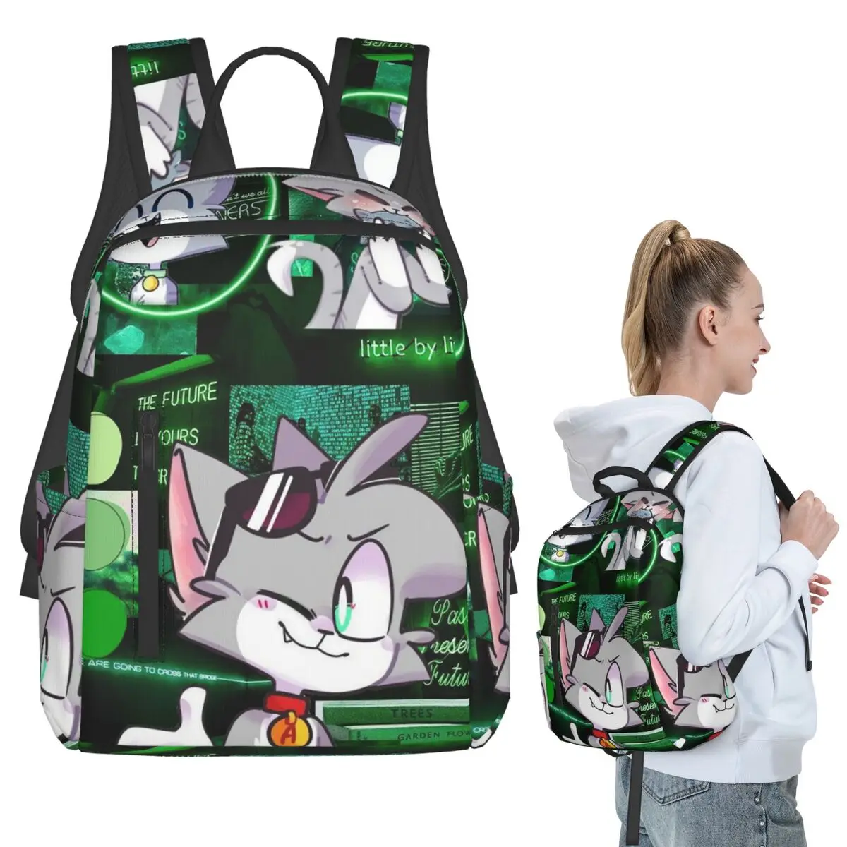 Cartoon Popular Funny Acenix Backpack Student BookBag Kids School Bag Laptop Shoulder Bags Men Women
Cartoon Popular Funny Acenix Backpack Student BookBag Kids School Bag Laptop Shoulder Bags Men Women