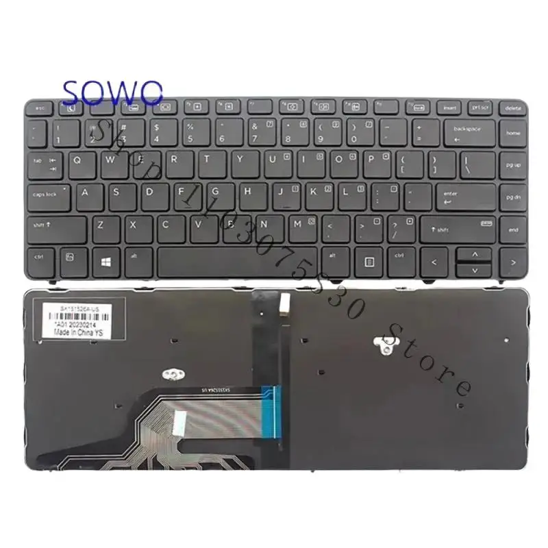 WYORESY новая клавиатура с подсветкой для HP 430 G3 430 G4 440 G3 G4 446 G3 640 G2 G3 645 G2 @
WYORESY новая клавиатура с подсветкой для HP 430 G3 430 G4 440 G3 G4 446 G3 640 G2 G3 645 G2 @
