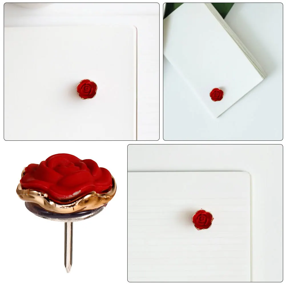 60Pcs Rose Flower Thumb Tacks Decorative Push Pins for Office Home Bulletin Board Cork Boards Flower Push Pins
60Pcs Rose Flower Thumb Tacks Decorative Push Pins for Office Home Bulletin Board Cork Boards Flower Push Pins