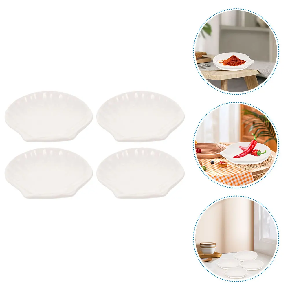 4Pcs Ceramic Tea Bag Holder Shell Design Tea Bag Coaster Decorative Organizer for Tearoom Office Teabags Organizer 
4Pcs Ceramic Tea Bag Holder Shell Design Tea Bag Coaster Decorative Organizer for Tearoom Office Teabags Organizer