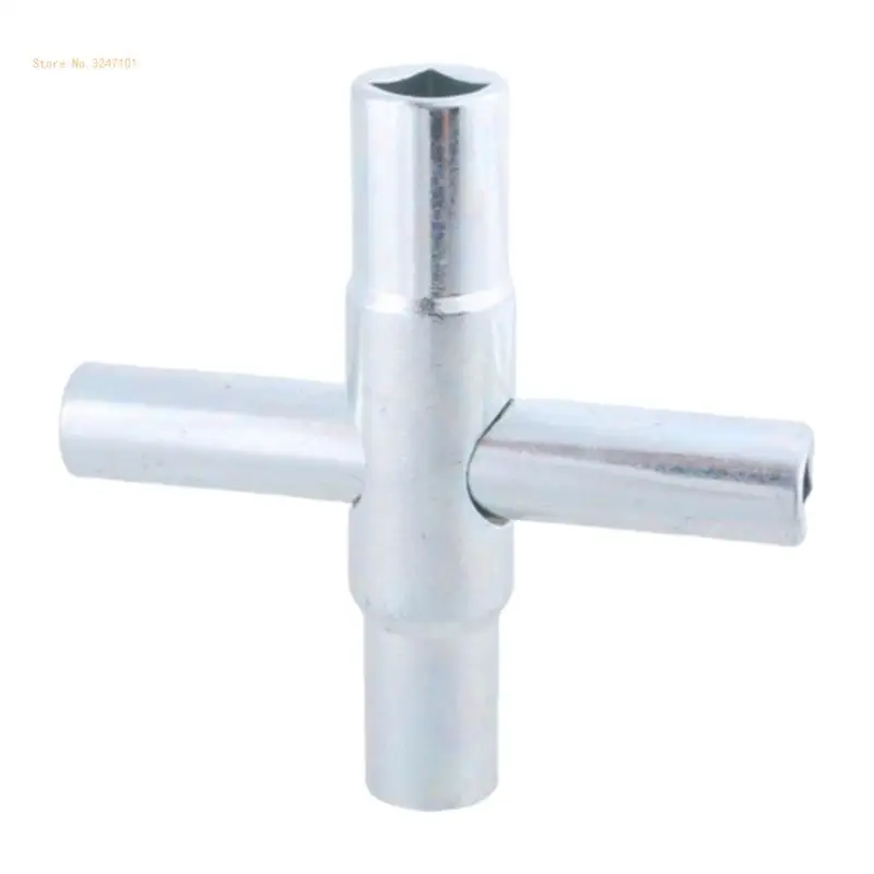 4 Way Sillcock Key Steel Sillcock Wrench Water Key for Hose Bib Spigot Valves Dropship
4 Way Sillcock Key Steel Sillcock Wrench Water Key for Hose Bib Spigot Valves Dropship