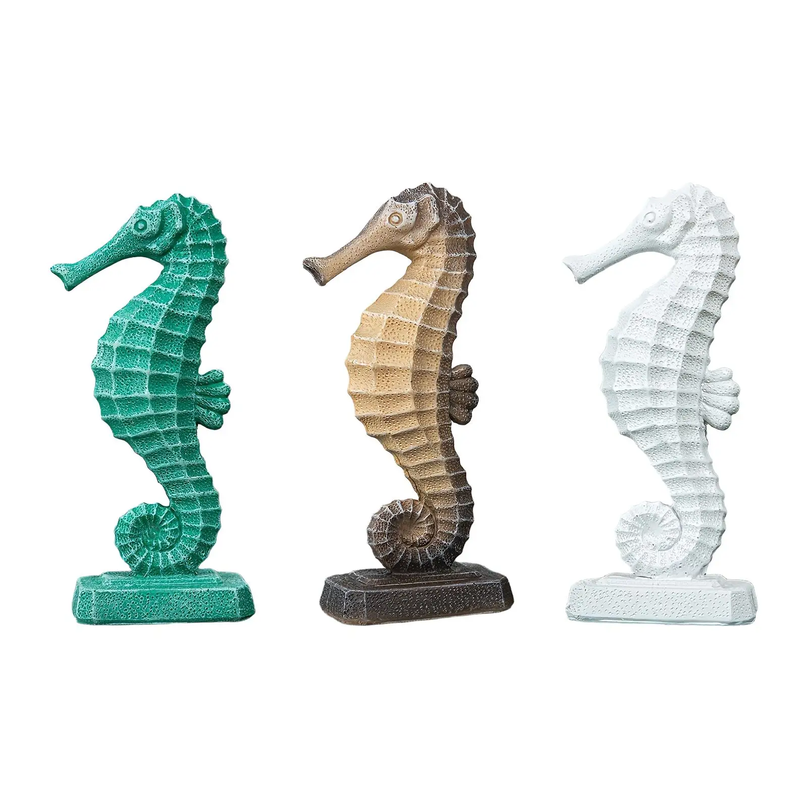 Mediterranean Home Seahorse Statue Decor Desktop Animal Ornaments Ocean Themed Living Room Cabinet Decoration Crafts Figurine
Mediterranean Home Seahorse Statue Decor Desktop Animal Ornaments Ocean Themed Living Room Cabinet Decoration Crafts Figurine