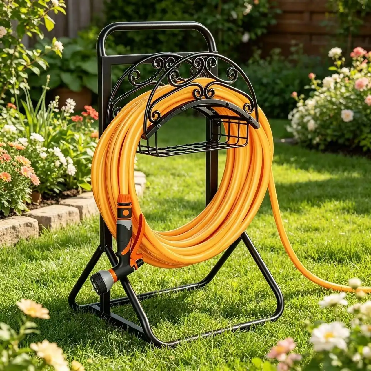 YFY outdoor household water pipe storage rack hose storage rack outlet removable water pipe rack
YFY outdoor household water pipe storage rack hose storage rack outlet removable water pipe rack