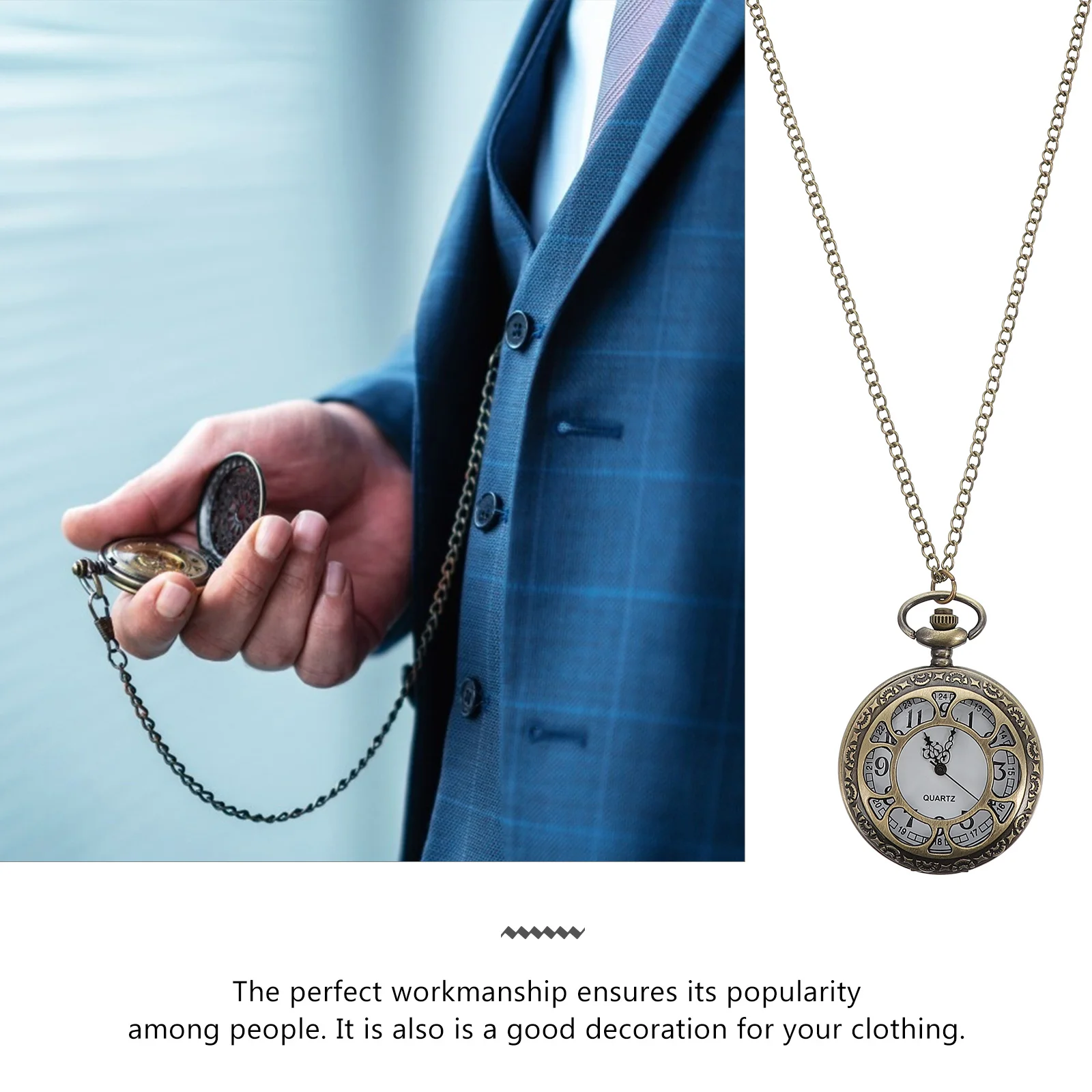 1Pcs Retro Roman Dial Pocket Watch Clamshell Hollow Design Lightweight Carry Decorative Gift Clamshell Pocket Watch
1Pcs Retro Roman Dial Pocket Watch Clamshell Hollow Design Lightweight Carry Decorative Gift Clamshell Pocket Watch